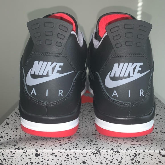 Air Jordan 4 Retro Bred Reimagined Shoes - Picture 4 of 4